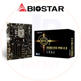 Mainboard Biostar TB360 BTC PRO 2.0 LGA1151 Intel B360 DDR4 12 GPU Mining Motherboard