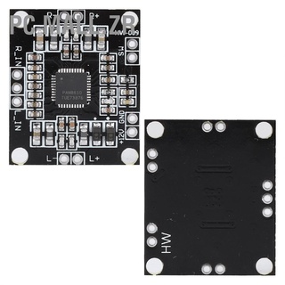 Pc Mall.Zr Pam8610 Dual Channel 12V บอร์ดโมดูลขยายเสียงดิจิตอล 15Wx2