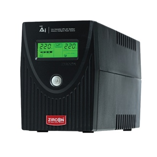 Zircon เครื่องสำรองไฟ รุ่น AI-Plus1000VA/630W