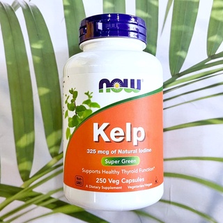 (Now Foods®) Kelp 325 mcg 250 Veg Capsules เคลป์ สาหร่ายทะเล ต่อมไทรอยด์