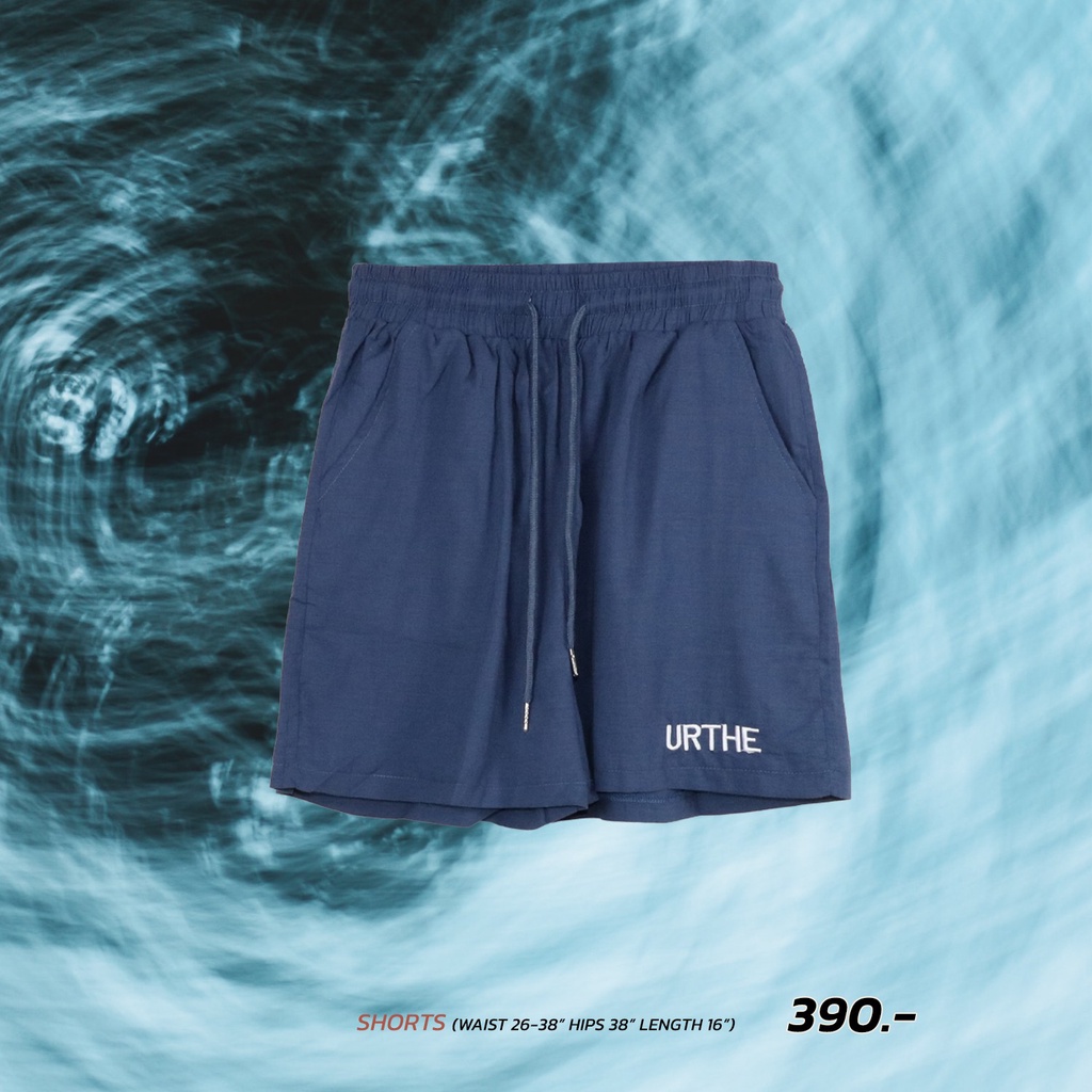 Urthe - ชุดเซ็ท เสื้อเชิ้ต กางเกงขาสั้น ผ้าลินิน รุ่น LINEN SHIRT SET #4