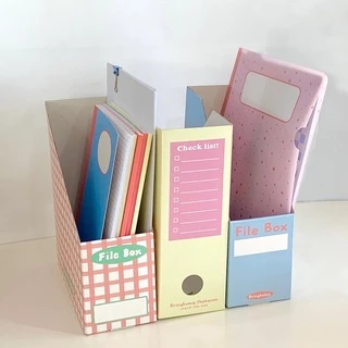 Bringhome File Box กล่องกระดาษตั้งโต๊ะใส่เอกสาร📓🧤✂️🖍