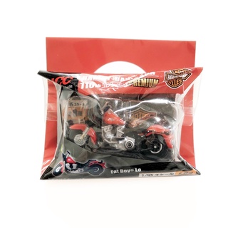 Harley-Davidson No.2 Fat Boy Lo 110th Anniversary Collection 2nd 1/45 Scale by UCC in Japan 2013 Rare Stock, ส่งตรงจากญี่ปุ่น, shipped from Japan