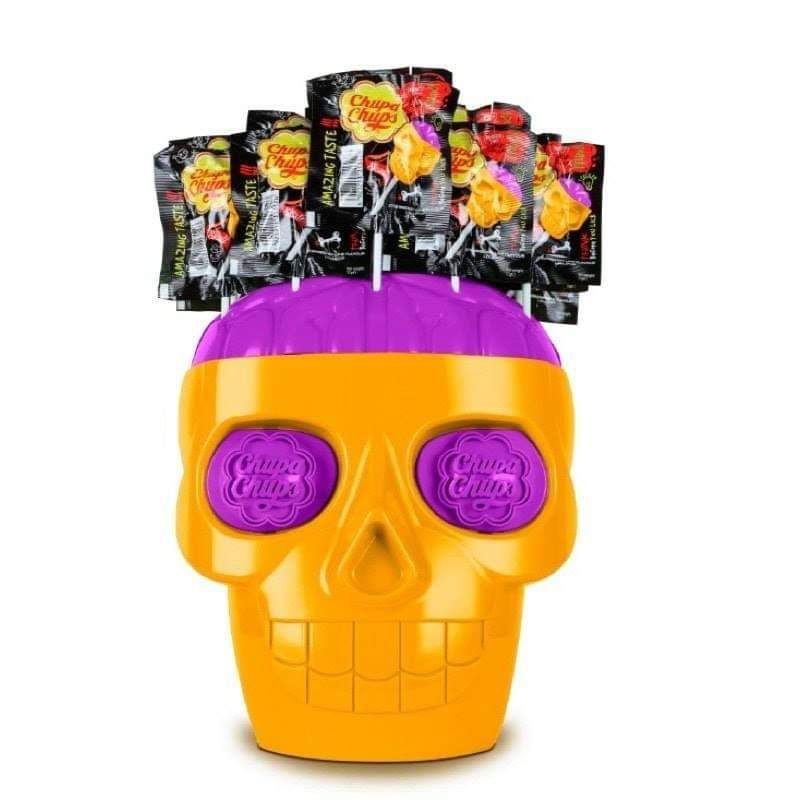 หัวกระโหลกเล็ก Skull Lollipops Chupa Chups (หัวเปล่า​ ไม่มีลูกอม)​