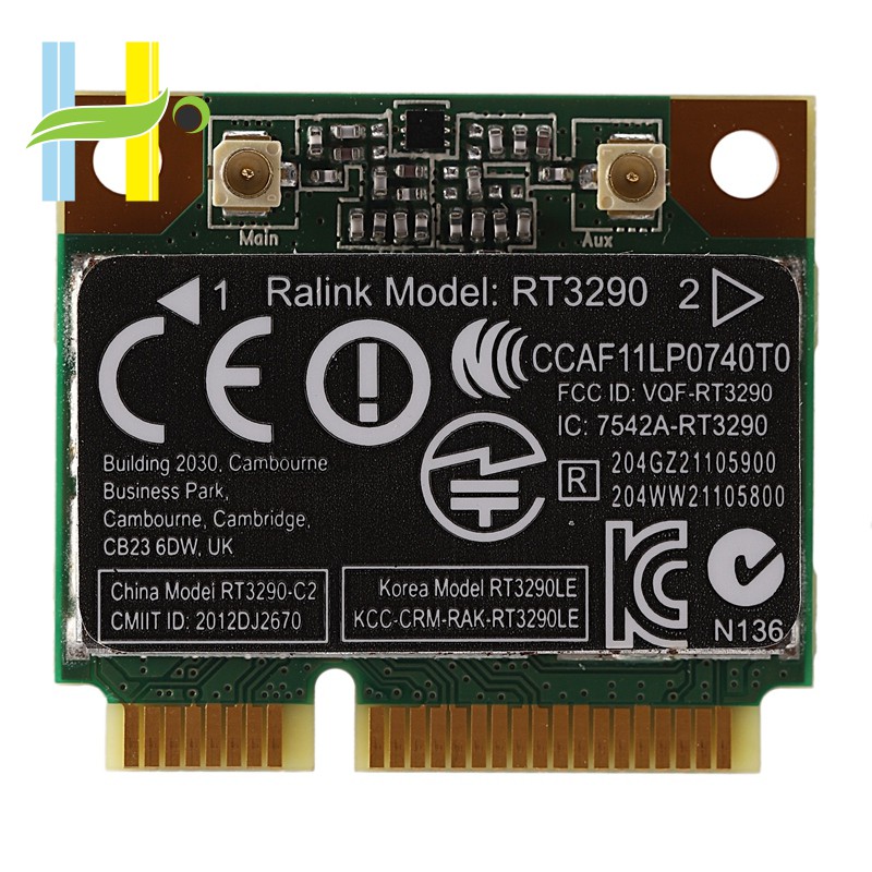 การ์ด Wifi + Bluetooth Bt 3.0 Pci-E 150mbps 2.4ghz Rt3290