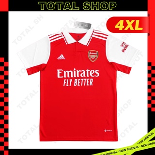 4XL Arsenal 2022/23 เสื้อบอลอาร์เซนอลไซส์ใหญ่ เสื้ออาร์เซนอลไซส์ใหญ่