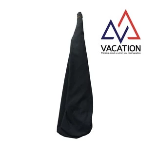 VACATION ถุงเท้ากันทาก 100% ผ้ายืด ราคาถูก พร้อมส่ง ส่งจากไทย สีดำ 70 cm