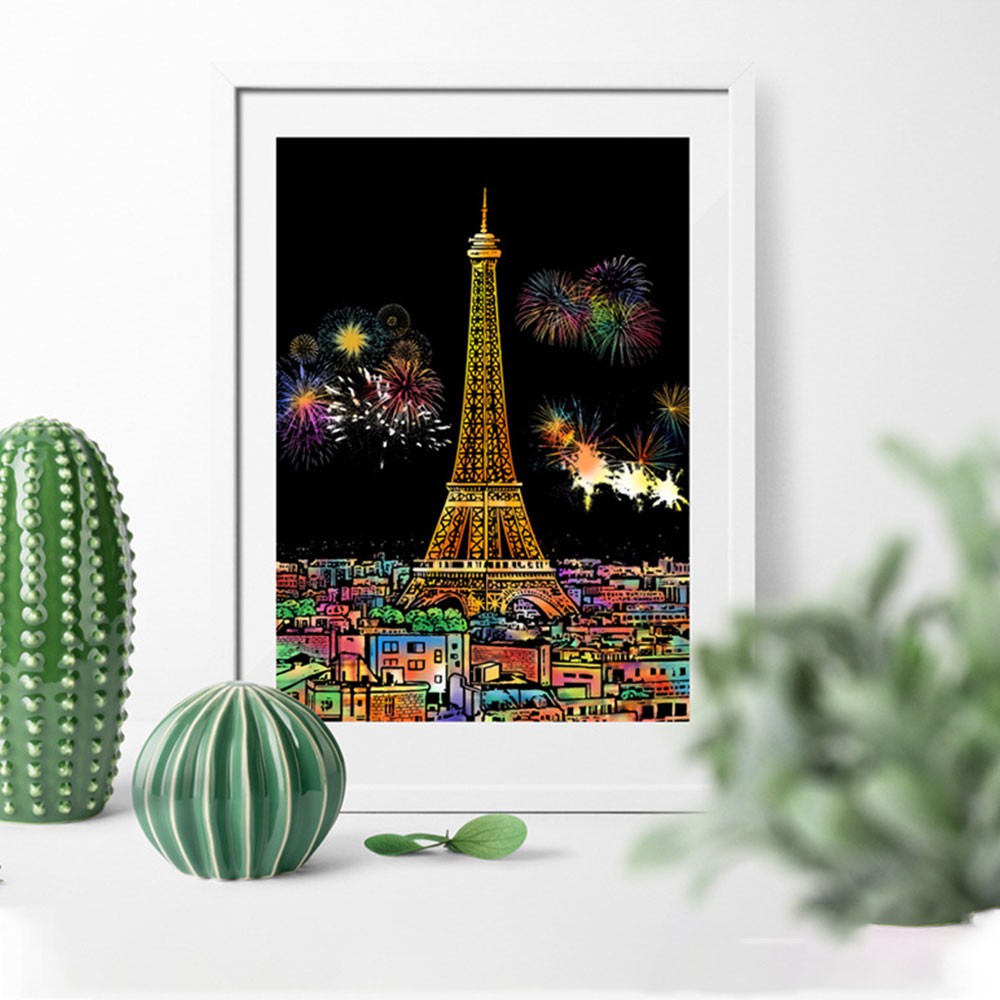 Art Painting Paper Magic Scratch Art Painting Paper Magic Scratch Paper ...