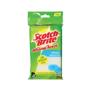 Scotch-Brite สก็อตช์-ไบรต์ ฟองน้ำตาข่ายไม่มีแผง