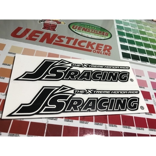 สติกเกอร์ JS RACING GT WING JENIS A