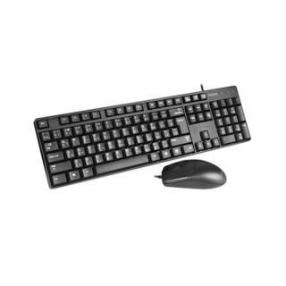 ชุดคอมโบ Philips SPT6254 Wired Office Keyboard Mouse Combo (รับประกันสินค้า 2 ปี)