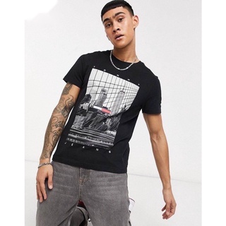 tommy เสื้อยืดแขนสั้น