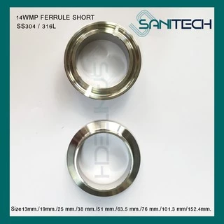 1 Set(4Pcs)เฟอรูลสแตนเลสครบชุดซีนซิลิโคน SUS304 (Ferrule Complete Set Silicone SSUS304) คุณภาพสูง