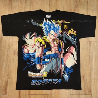 เสื้อยืดผ้าฝ้าย (D2) DRAGON BALL KAI GOGETA เสื้อลายการ์ตูน ดราก้อนบอล