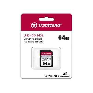 Transcend SDXC 340S 64GB : SD Card  รับประกัน 5 ปี-มีใบกำกับภาษี - TS64GSDC340S