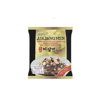 พาลโด รสซอสถั่วดำ บะหมี่กึ่งสำเร็จรูปเกาหลีPaldo Jjajangmen Instant Noodles with Black Bean Sauce 200g