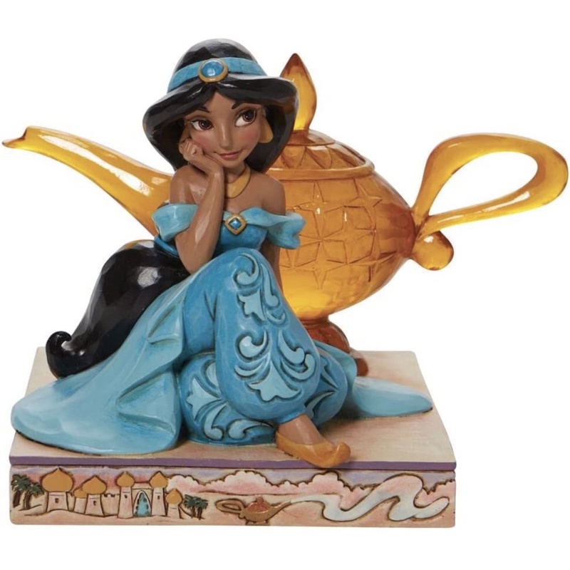 Enesco Disney Traditions Jasmine and Genie Lamp Figurine