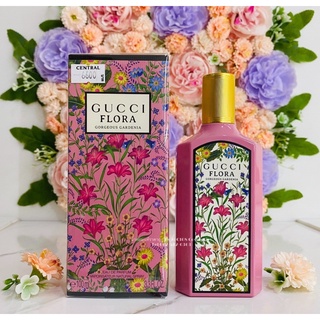 รุ่นใหม่❗️Gucci Flora Gorgeous Gardenia eau de parfum น้ำหอมแท้แบรนด์เนมเค้าเตอร์ห้าง❗️
