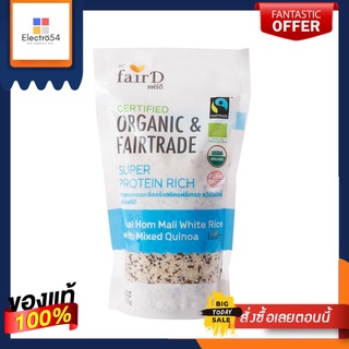 แฟร์ดี ข้าวขาวหอมมะลิผสมควินัวมิกซ์500กFAIRD ORG HOM MALI WH RICE+QUINOA 500G