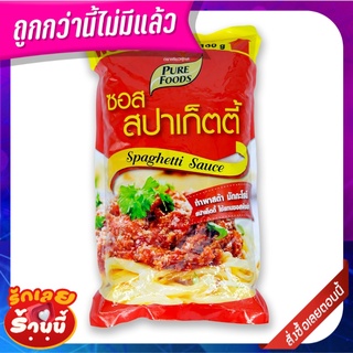 เพียวฟู้ดส์ ซอสสปาเกตตี้ 1100 กรัม Purefoods Spaghetti Sauce 1100 g