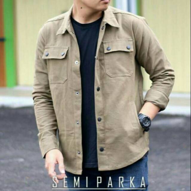 เสื้อ KEMEJA SEMI PARKA / เสื้อ PARKA / เสื้อ CASUAL