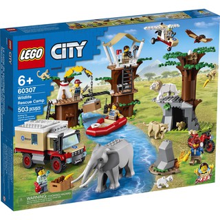 LEGO® City Wildlife 60307 Wildlife Rescue Camp 503 Pieces