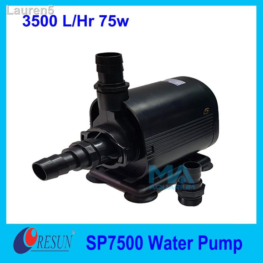 🔥ลด 50% ทั้งไซต์🔥♘♈▥RESUN SP-7500 ปั้มน้ำ 3500 L/Hr 75w Submersible Pump