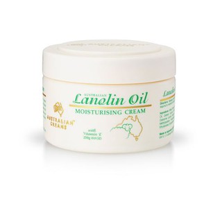 ครีมลดริ้วรอย เสริมสร้างคอลลาเจน อิลาสติน ผิวเป๊ะ ขาวใส มีออร่า อ่อนนุ่ม Australian Lanolin Oil Moisturising Cream