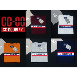 Ⓜ️เสื้อยืดCC-OO งานปักงานป้าย  (Cotton 100%/ชายหญิง) No.50