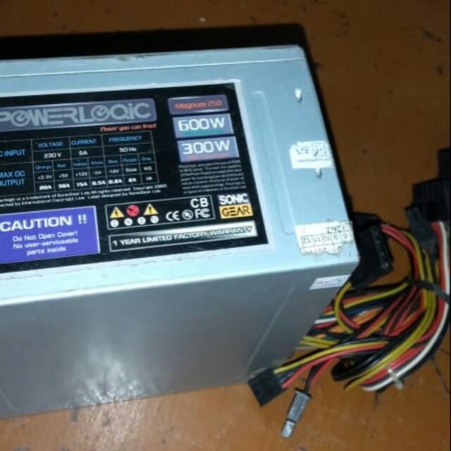 พาวเวอร์ซัพพลาย PSU Power Logic 400 - 600 วัตต์