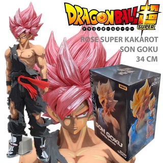 Figure ฟิกเกอร์ Dragon Ball Super Z ดราก้อนบอล ซุปเปอร์ไซย่า ก็อต โรเสะ Rose Saiyan Son Goku Black ซง โงกุน แบล็ค โกคู