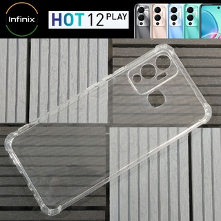 เคส TPU ยางใส  สำหรับ Infinix Hot 12 Play