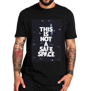 เสื้อยืดแขนสั้นลําลอง ผ้าฝ้าย แบบนิ่ม พิมพ์ลาย This Is Not A Safe Space Bodies Bodies 2022 สีดํา สําหรับผู้ชาย และผู้หญิ