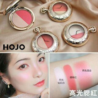 ของแท้💯% พร้อมส่ง!! Novo Hojo Double Blush บลัชออนนาฬิกาพ็อคเก็ต