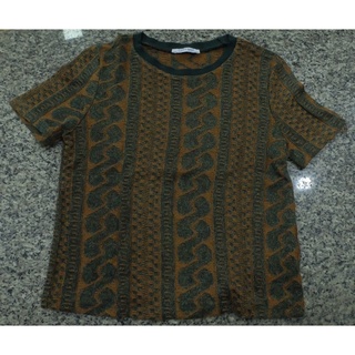 เสื้อZara ลายโบราณ ปักแน่นๆ