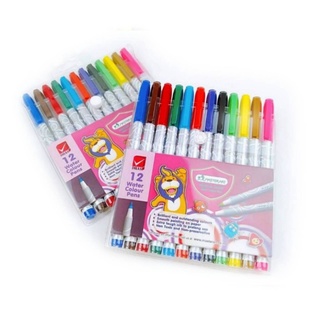 ปากกา ปากกาสีเมจิก มาสเตอร์อาร์ต 12สี (1แพ็ค) สีเมจิก เมจิก ปากกาสี