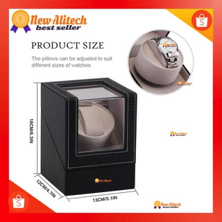 🎁ของแท้ ส่งจากไทย🎁 watch winder 1 เรือน กล่องนาฬิกา กล่องหมุนนาฬิกา กล่องหมุนนาฬิกาอัตโนมัติ[watch1+0]