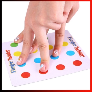 ของเล่นเกมกระดาน finger twister dance on สําหรับครอบครัว