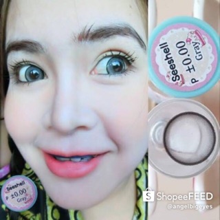 Seeshell Gray Brown สีเทา สีน้ำตาล บิ๊กอาย บิ๊กอายส์ bigeye bigeyes contact lens คอนแทคเลนส์ ตาโต โทนแบ๊ว tiktok ลายฮิต