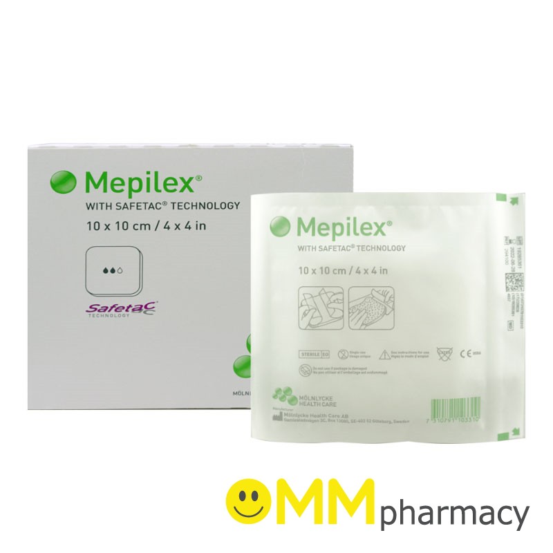 Mepilex แผ่นโฟมปิดแผลกดทับ ขนาด 10x10cm. | Shopee Thailand