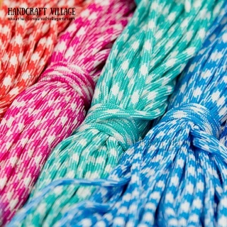 เชือกพาราคอร์ด 4มิล (สีที่51-100) ยาว5เมตร | PARACORD เชือกไนล่อน สำหรับถักสร้อยข้อมือ ปลอกคอสัตว์เลี้ยง งานDIY