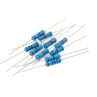 50pcs 1/2W filme De Metal resistor 1% 51R 56R 62R 68R 75R 82R 91R 100R 110R 120R 130R 51 56 62 68 75 82 91 100 110 120 130 ohm