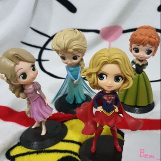 Q posket ของแท้  พร้อมส่ง ราพันเซล เอลซ่า อันนา วันเดอร์วูเม่น disney rapunzel elza anna wonder woman