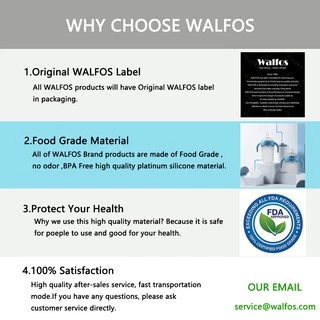 Walfos อุปกรณ์ตัดพิซซ่าแบบมืออาชีพเครื่องมือตัดล้อเดี่ยวพิซซ่าสแตนเลส