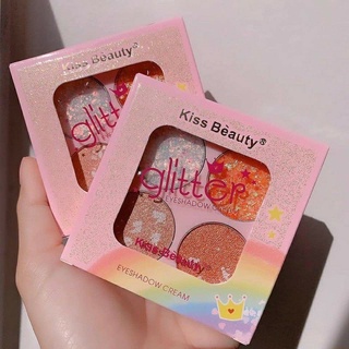 Kiss beauty glitter eyeshadow cream