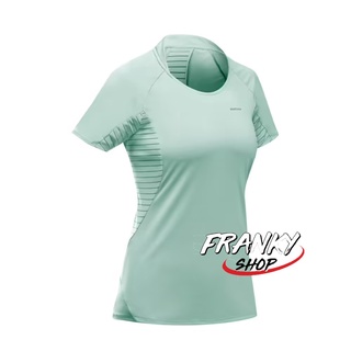 [พร้อมส่ง] เสื้อยืดแขนสั้นใส่เดินบนภูเขาสำหรับผู้หญิง Womens Mountain Walking Short-Sleeved T-Shirt MH500