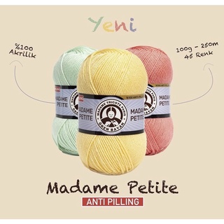 ไหมพรม Petite รุ่น Anti pilling ไม่เป็นขุย สำหรับเด็ก และคนแพ้ง่าย 100 g