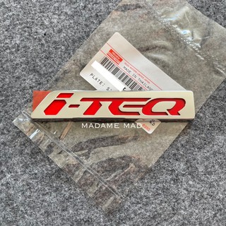 แท้ศูนย์ 💯% โลโก้ i-TEQ D-MAX 2003-2006 (เงา) ขนาด 12.4x2.4cm (UAE-8-97370083-0)