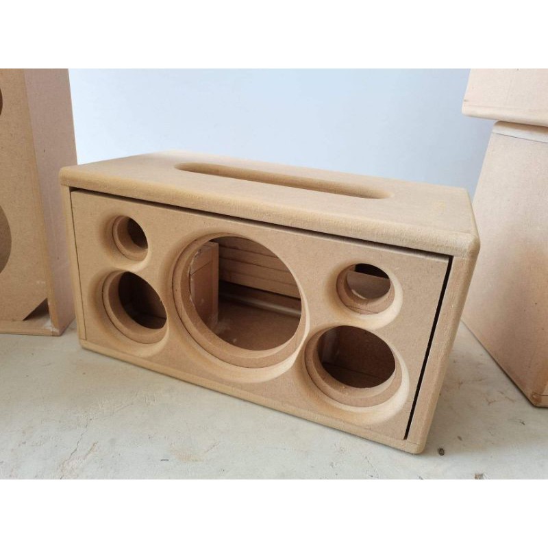 ตู้ลำโพงงานดิบ สำหรับทำตู้ลำโพงบลูทูธ 5.2 นิ้ว 1ดอก 3 นิ้ว 2 ดอก 1.5 นิ้ว 2 ดอก