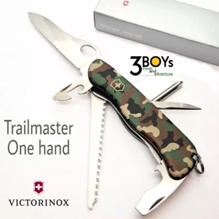 Victorinox รุ่น Trailmaster one hand มีดพก 12 ฟังก์ชั่น พร้อ…